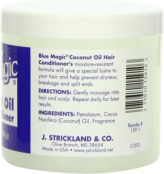 Blue Magic Coconut Oil Hair Conditioner 12oz