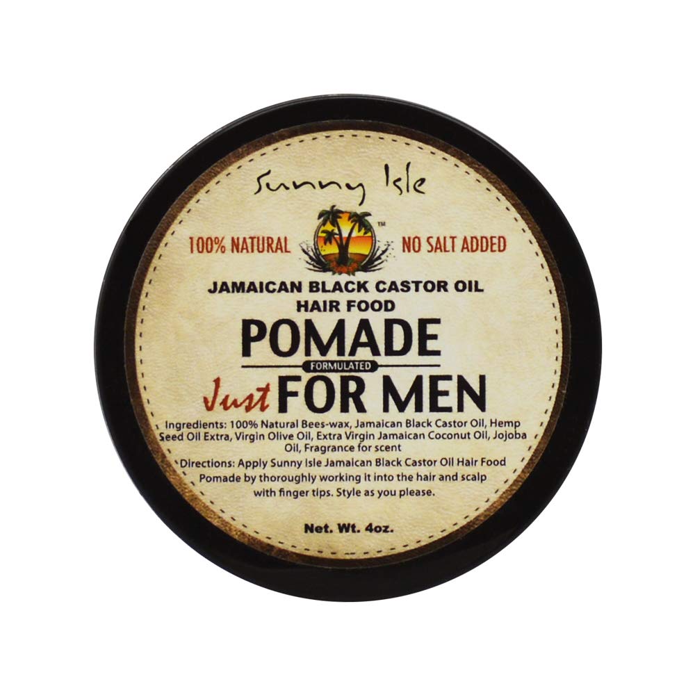 Sunny Isle Jamaican Black Castor Oil POMADE for MEN 4oz