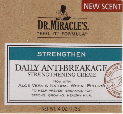 Dr. Miracle's Daily Anti-Breakage Creme 4oz (Free Sample Inside)