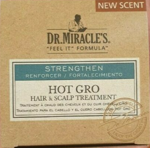 Dr Miracle's Strengthen Hot Gro Hair & Scalp Treatment 4oz