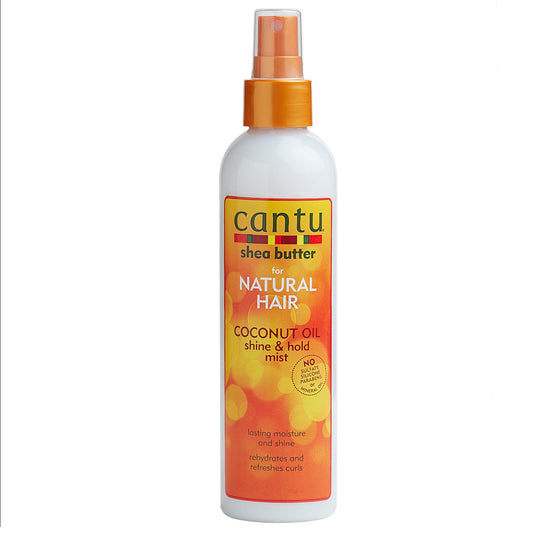 Cantu Shea Butter Coconut Oil Shine & Hold Mist, 8 fl oz (237 ml)