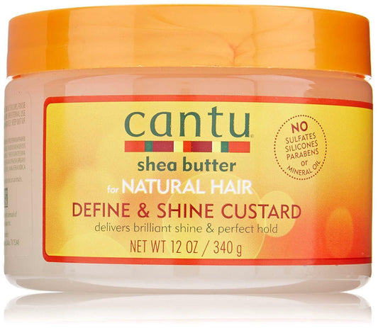 Cantu Shea Butter Define & Shine Custard, 12 oz (340 g)