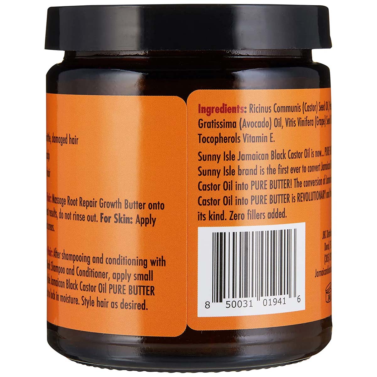 Sunny Isle Jamaican Black Castor Oil Root Repair Growth Butter 4oz