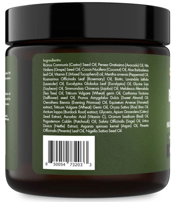 Sunny Isle Rosemary Mint Hair and Strong Roots Butter 4oz