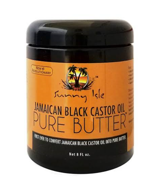 Sunny Isle Jamaican Black Castor Oil PURE BUTTER 8oz