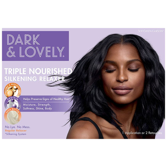 SoftSheen Carson Dark and Lovely Healthy Gloss 5 No-Lye Relaxer Regular