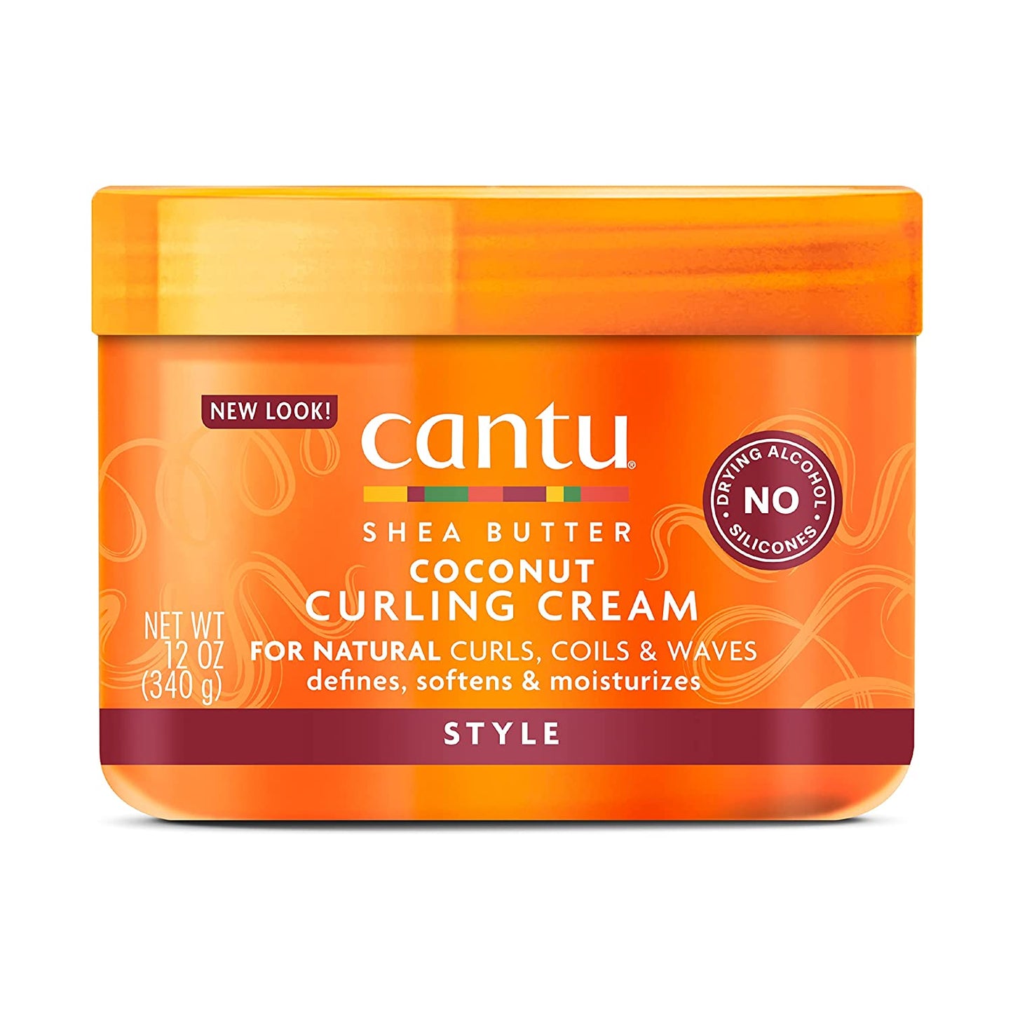 Cantu Shea Butter for Natural Hair Coconut Curling Cream 12oz