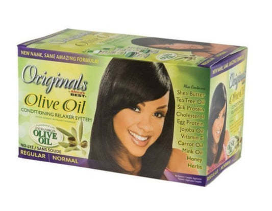 Africa's Best Organics Olive Oil No-Lye Relaxer - Regular