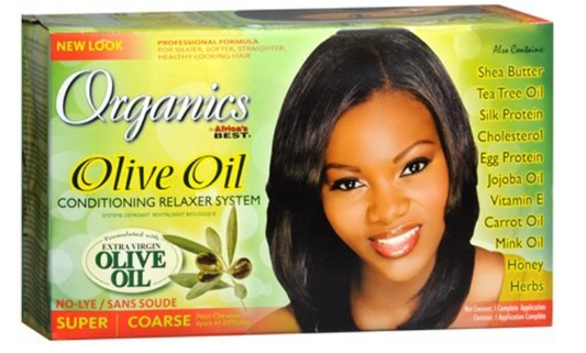 Africa's Best Organics Olive Oil No-Lye Relaxer - Super